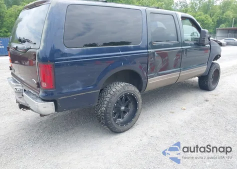 2000 Ford Excursion Limited z USA, uszkodzony, nr VIN 1FMSU43F7YEC35137